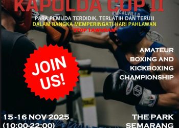 Tanamkan Semangat Kepahlawanan di Generasi Muda, Polda Jateng Gelar Kejuaraan Tinju Amatir Kapolda Cup 2