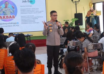 Kapolres Purbalingga Isi Seminar Kebangsaan di Gereja Santo Agustinus