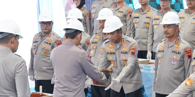 Pimpin Ground Breaking 27 SPPG Polri di Gedawang, Kapolri Apresiasi Target Polda Jateng Bangun 100 SPPG Polri