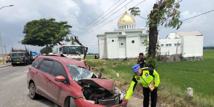 Empat Orang Luka dalam Kecelakaan di Jalur Lingkar Selatan Pati, Diduga Sopir Mengantuk