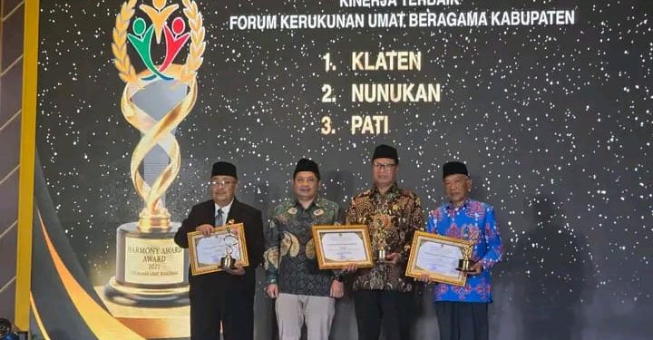 Kerukunan Terjaga, Pati Raih Peringkat 3 FKUB Terbaik se-Indonesia