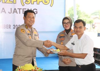 Dapur SPPG Biro SDM Polda Jateng di Polres Sragen Resmi Beroperasi