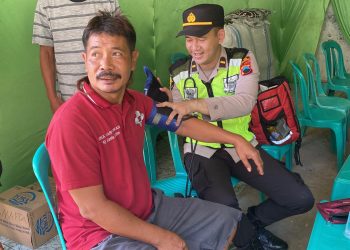 Bawakan Selimut dan Sembako, Polres Purbalingga Kembali Hadir di Lokasi Bencana