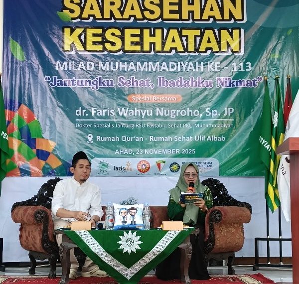 PCM Juwana Peringati Milad Muhammadiyah ke-113, Gelar Sarasehan Kesehatan Bersama Dokter Spesialis Jantung