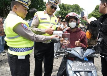 Hunting Mobile System dalam Operasi Zebra Candi 2025, Polda Jateng Ciptakan Ketertiban Lalu Lintas