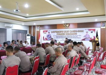Matangkan Pengamanan Nataru, Polres Rembang Gelar Latihan Pra Operasi Lilin Candi 2025