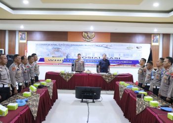 Polres Rembang Gelar Sosialisasi Whistle Blower System (WBS) oleh Bidpropam Polda Jateng