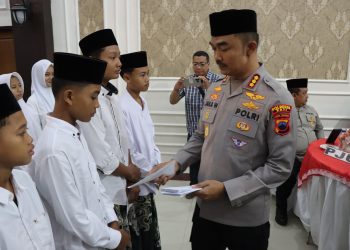 Bukber, Kapolresta Pati Perkuat Sinergi dan Santuni Anak Yatim