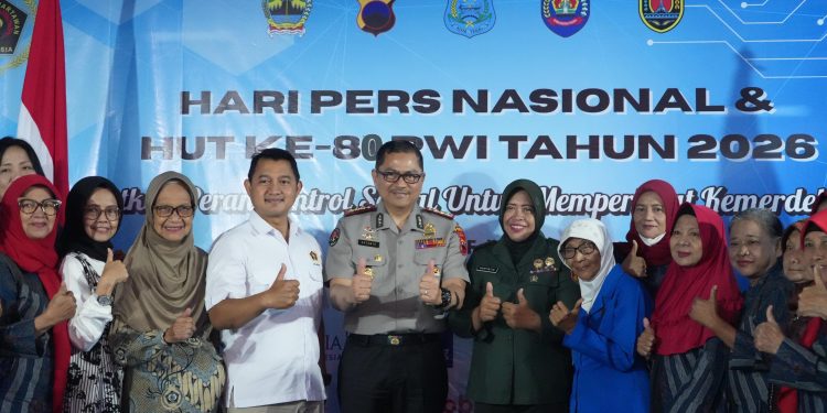 Hadiri Tasyakuran HPN 2026 dan HUT ke-80 PWI, Kabid Humas Polda Jateng Sebut Insan Pers Sebagai Mitra Utama Harkamtibmas