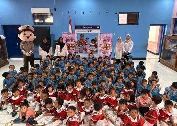 Lewat Polisi Sahabat Anak, Satlantas Rembang Kenalkan Keselamatan Berlalu Lintas Sejak Usia Dini