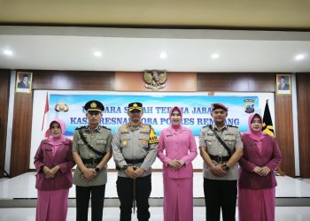 Sertijab Kasat Resnarkoba Polres Rembang Berlangsung Khidmat, Kapolres Tekankan Pemberantasan Narkoba