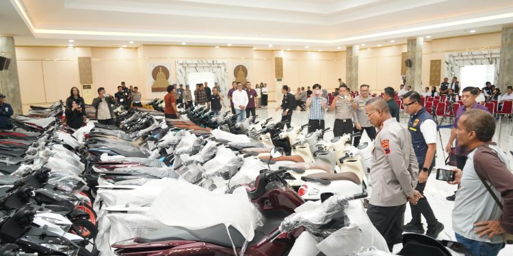 Polda Jateng Bongkar Sindikat Penadah Motor Kreditan Lintas Provinsi, Sita 87 Motor Baru dan Ungkap Kerugian 10 Leasing Senilai Rp 1 Miliar