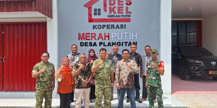 Kodim 0718/Pati Hadiri Rapat Daring Evaluasi Percepatan Pembangunan KDKMP