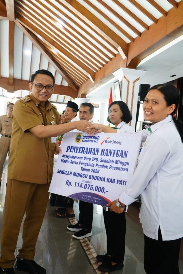 Pemkab Pati Salurkan Bantuan untuk Guru Keagamaan