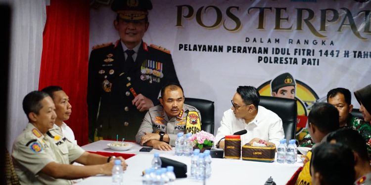 Malam Takbir, Plt Bupati Pati Pantau Langsung Situasi Kamtibmas