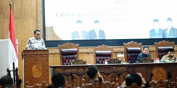 Plt Bupati Pati Sampaikan LKPJ 2025, Infrastruktur Jadi Prioritas 2026