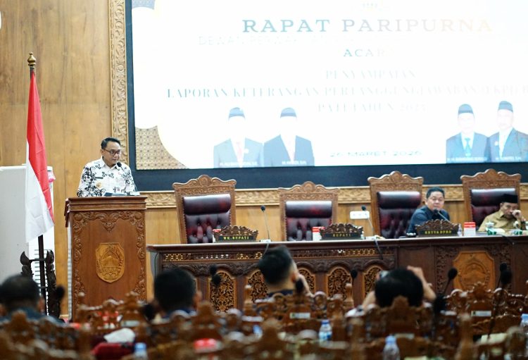 Plt Bupati Pati Sampaikan LKPJ 2025, Infrastruktur Jadi Prioritas 2026