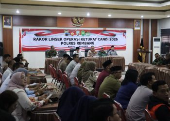 Polres Rembang Gelar Rakor Lintas Sektoral Operasi Ketupat Candi 2026
