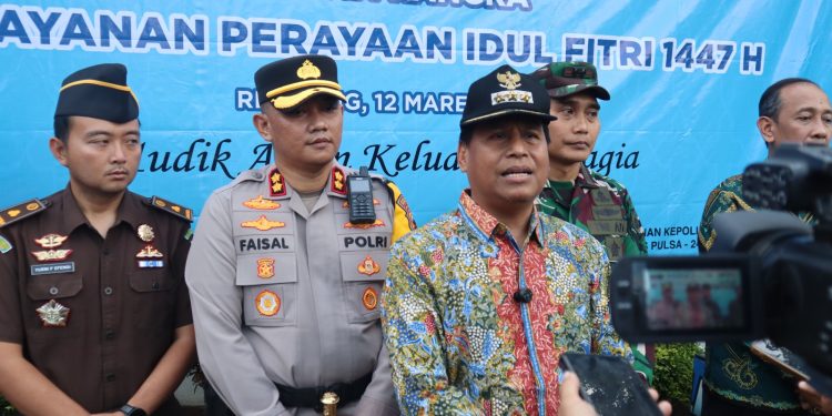 Apel Gelar Pasukan Operasi Ketupat Candi 2026, Polres Rembang Pastikan Kesiapan Pengamanan Idul Fitri