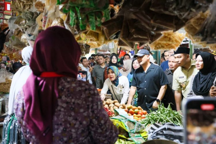 Jelang Idulfitri, Ahmad Luthfi Sidak Pasar, Harga Bahan Pokok Stabil, Stok Aman