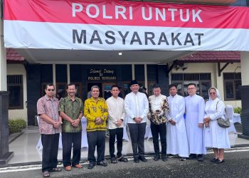 Kapolres Rembang Gelar Halal Bihalal Bersama Personel dan Bhayangkari