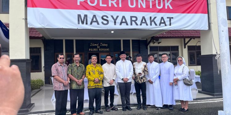 Kapolres Rembang Gelar Halal Bihalal Bersama Personel dan Bhayangkari