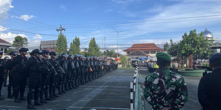 1.349 Personel Gabungan Amankan Sidang Putusan Supriyono dan Teguh