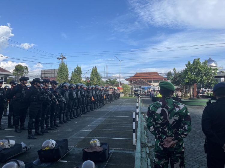 1.349 Personel Gabungan Amankan Sidang Putusan Supriyono dan Teguh