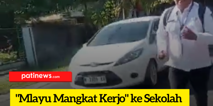 “Mlayu Mangkat Kerjo” Ke Sekolah, Guru SD di Winong Pati ini Dukung Penghematan Energi Nasional