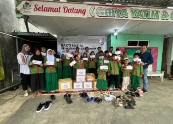 Bank Jateng Cabang Pati Santuni Anak Yatim Yayasan SMS