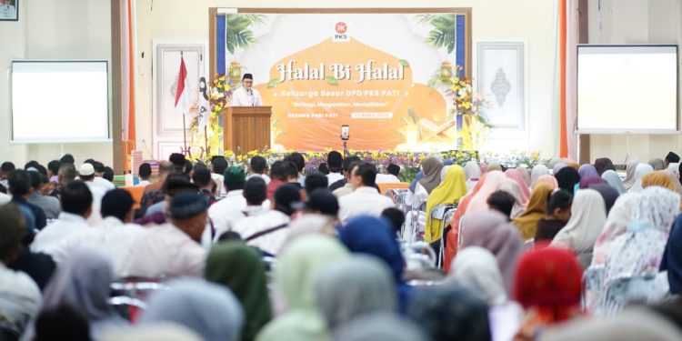 Hadiri Halal Bihalal DPD PKS Pati, Plt Bupati Genjot Percepatan Realisasi Program Pembangunan