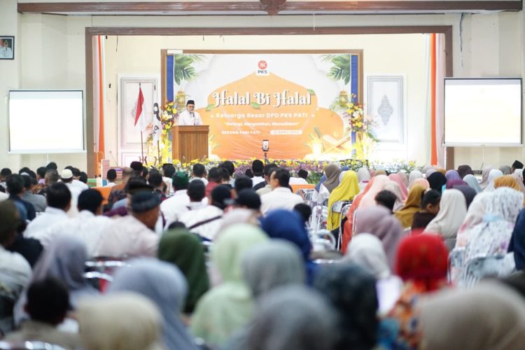 Hadiri Halal Bihalal DPD PKS Pati, Plt Bupati Genjot Percepatan Realisasi Program Pembangunan