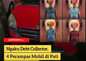 Ngaku Debt Collector, 4 Perampas Mobil di Pati Dibekuk Polisi