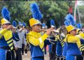 Marching Band SMK Al-Falah Bikin Pembukaan TMMD ke-128 Pati Kian Semarak