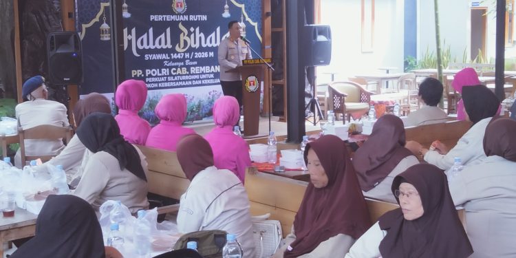 Halal Bihalal PP Polri Rembang, Pererat Silaturahmi dan Soliditas Keluarga Besar Polri
