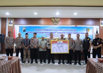 Polres Rembang Laksanakan Monev Pembangunan Zona Integritas Menuju WBK 2026