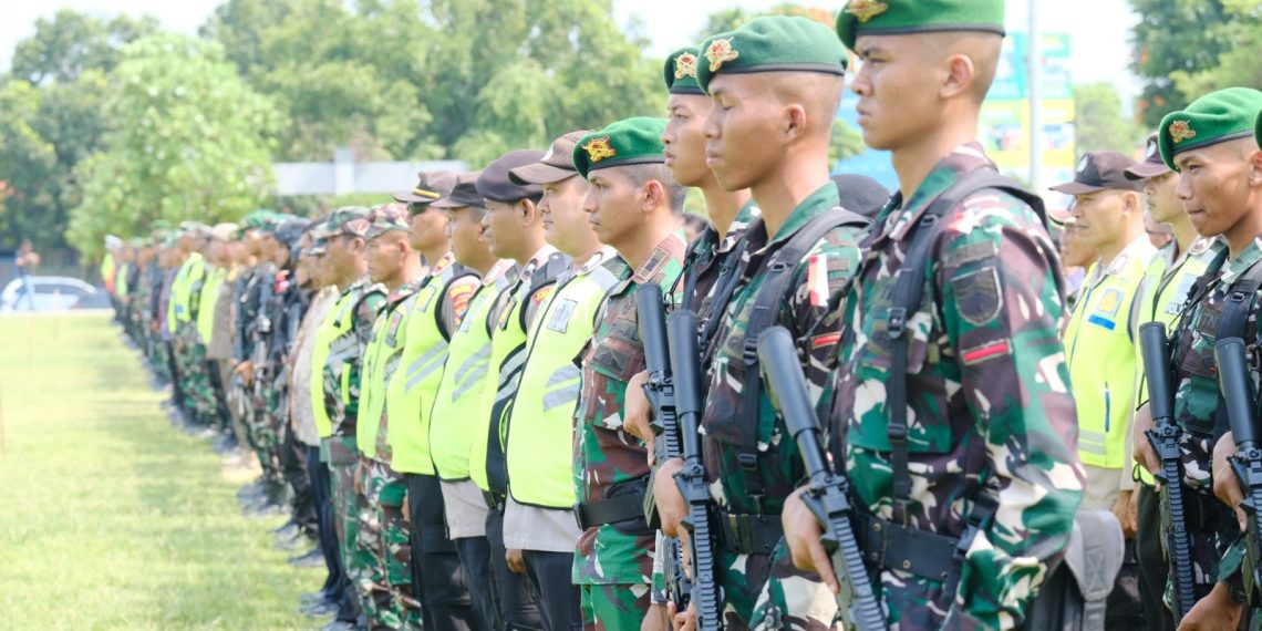 Apel Kesiapan Pengamanan Hari Kartini 2026, Polres Rembang Siagakan Personel Sambut Kunjungan Ibu Wakil Presiden RI