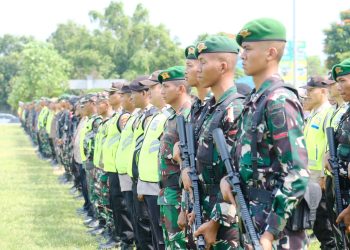 Apel Kesiapan Pengamanan Hari Kartini 2026, Polres Rembang Siagakan Personel Sambut Kunjungan Ibu Wakil Presiden RI