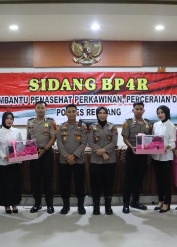 Sidang BP4R Polres Rembang, Bekali Calon Pengantin Menuju Keluarga Harmonis