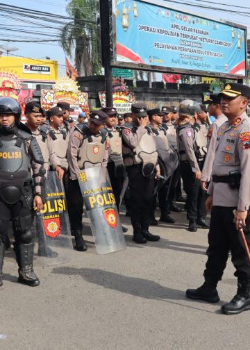 Kapolres Rembang Cek Kesiapan Pasukan, Antisipasi Kerawanan Kamtibmas Jelang May Day 2026
