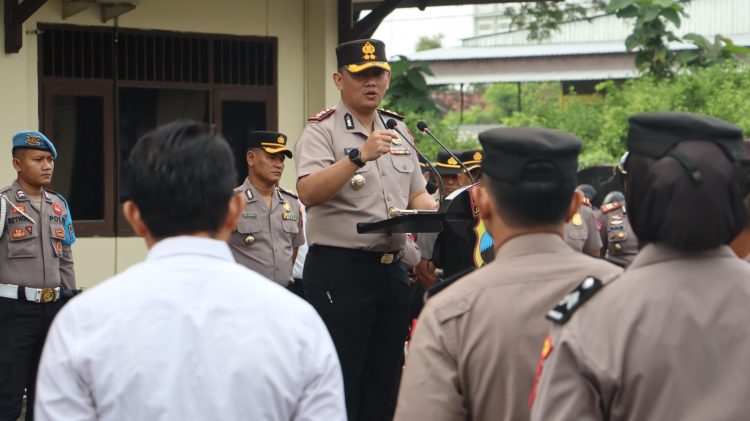 Kapolres Rembang Tekankan Integritas dan Larang Judi & Pinjaman Online dalam Apel Jam Pimpinan