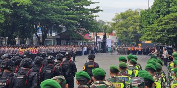 1.456 Personel Diterjunkan, Polresta Pati Kedepankan Pelayanan Humanis Kawal Aksi Nelayan