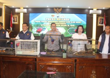 18 Burung Dilindungi Diselundupkan dari Papua, Tiga Warga Pati Diciduk