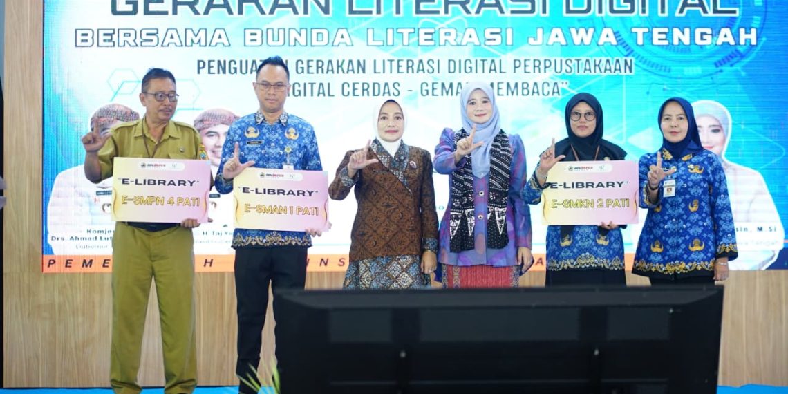 Plt Bupati Ajak Ibu Jadi “Perpustakaan Pertama” Anak, Literasi Digital di Pati Digenjot Besar-besaran