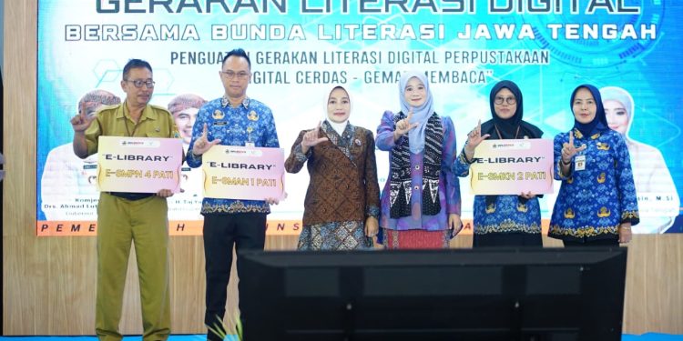 Plt Bupati Ajak Ibu Jadi “Perpustakaan Pertama” Anak, Literasi Digital di Pati Digenjot Besar-besaran