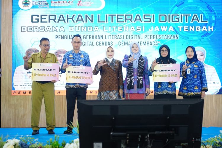 Plt Bupati Ajak Ibu Jadi “Perpustakaan Pertama” Anak, Literasi Digital di Pati Digenjot Besar-besaran