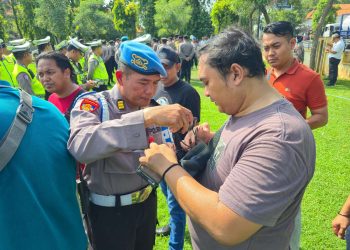 Bid Propam Polda Jateng dan Polres Rembang Gelar Razia Senpi Saat Pengamanan Audiensi Nelayan