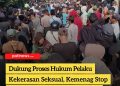 Dukung Proses Hukum Pelaku Kekerasan Seksual, Kemenag Stop Pendaftaran Santri Baru Pesantren Ndolo Kusumo
