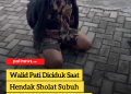 Walid Pati Diciduk Saat Hendak Sholat Subuh di Purwantoro Wonogiri