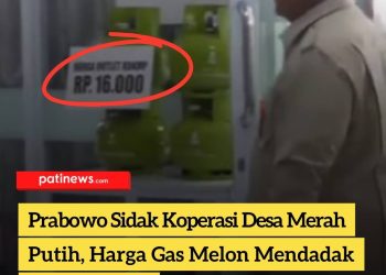Sidak Koperasi Merah Putih Bersama Presiden Prabowo, Netizen Heboh Soroti Harga Gas Melon Rp16.000
